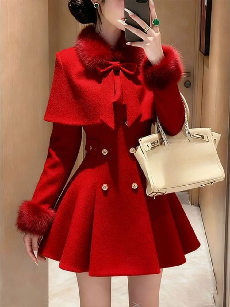 French Elegant Vintage Woolen  - Fly Line 评论和价格