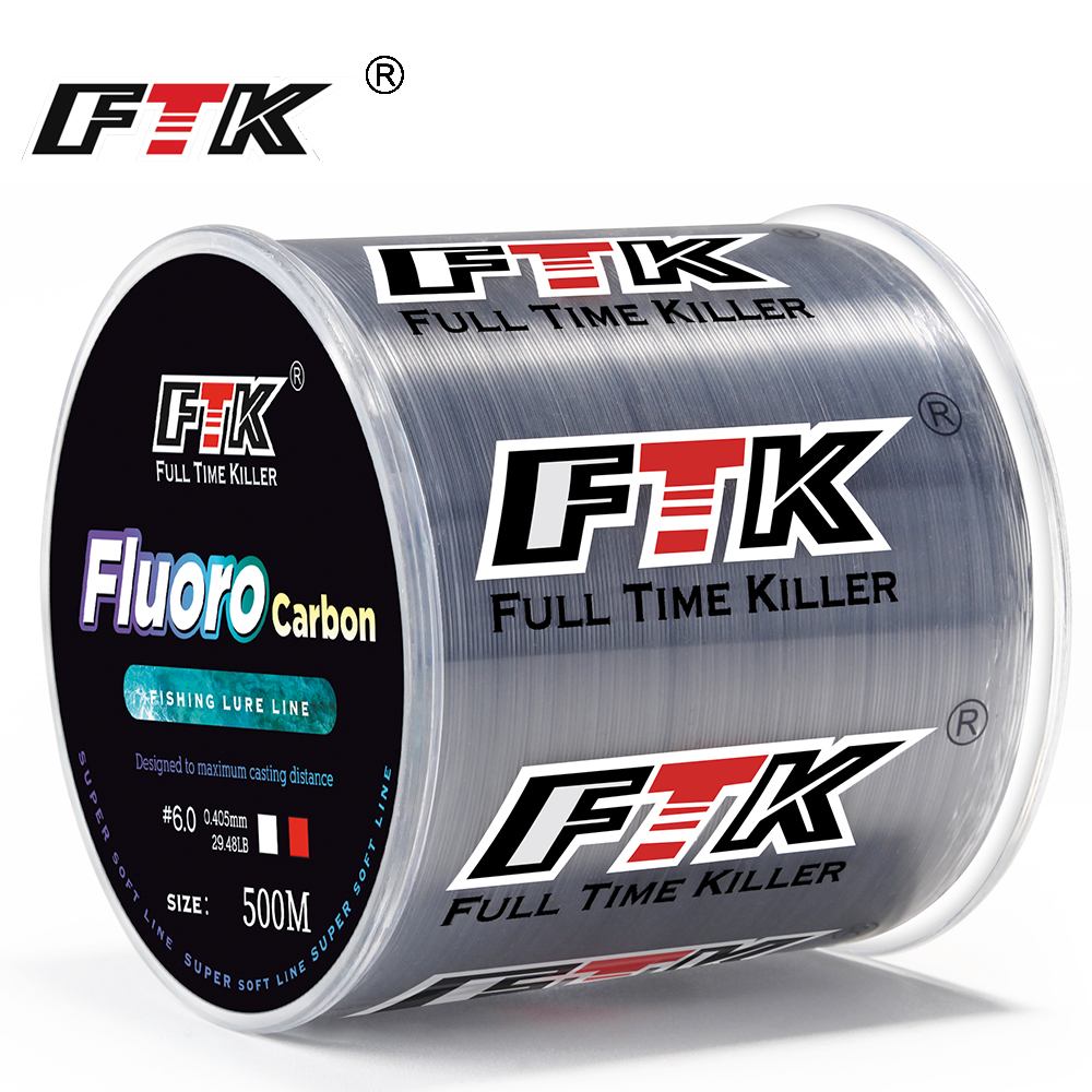 FTK Fishing Line 300M / 500M C - Fluorocarbon Line 评论和价格