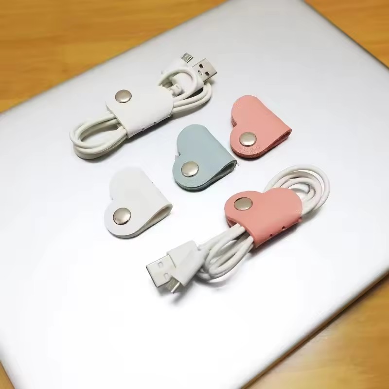 Mini Heart Shape Cable Organiz - Tippet Line 评论和价格