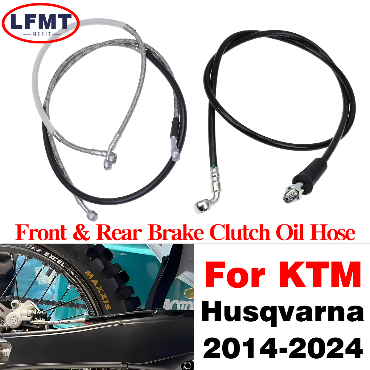 Motorcycle 10mm Front & Rear B - Braided Line 评论和价格